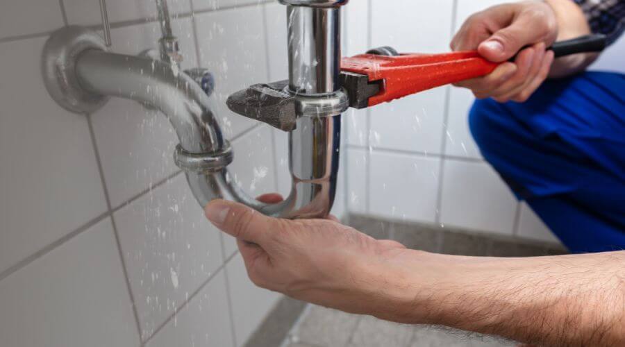 Gas tankless water heater installation in Ovando, MT